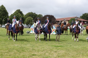 The Oxon Team takes the title in the National Team Jumping Championship